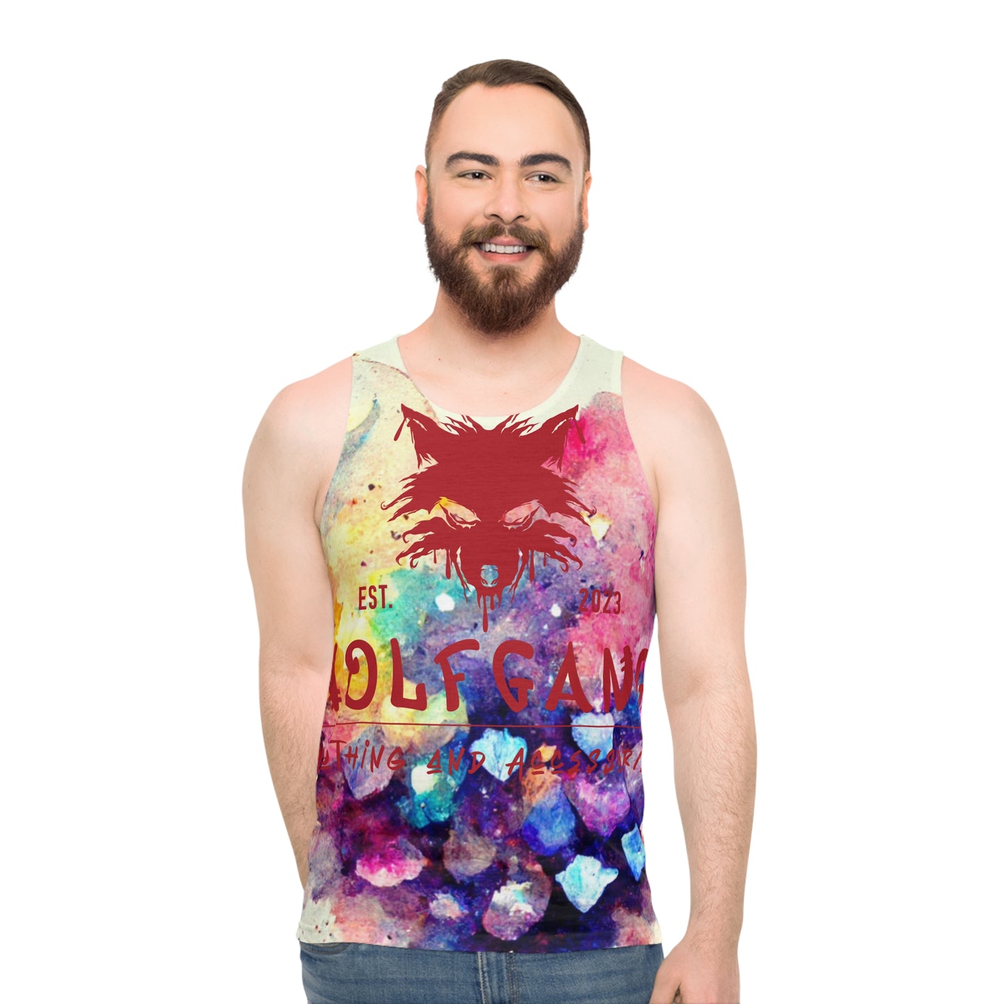 WOLFGANG Unisex Tank Top (AOP)