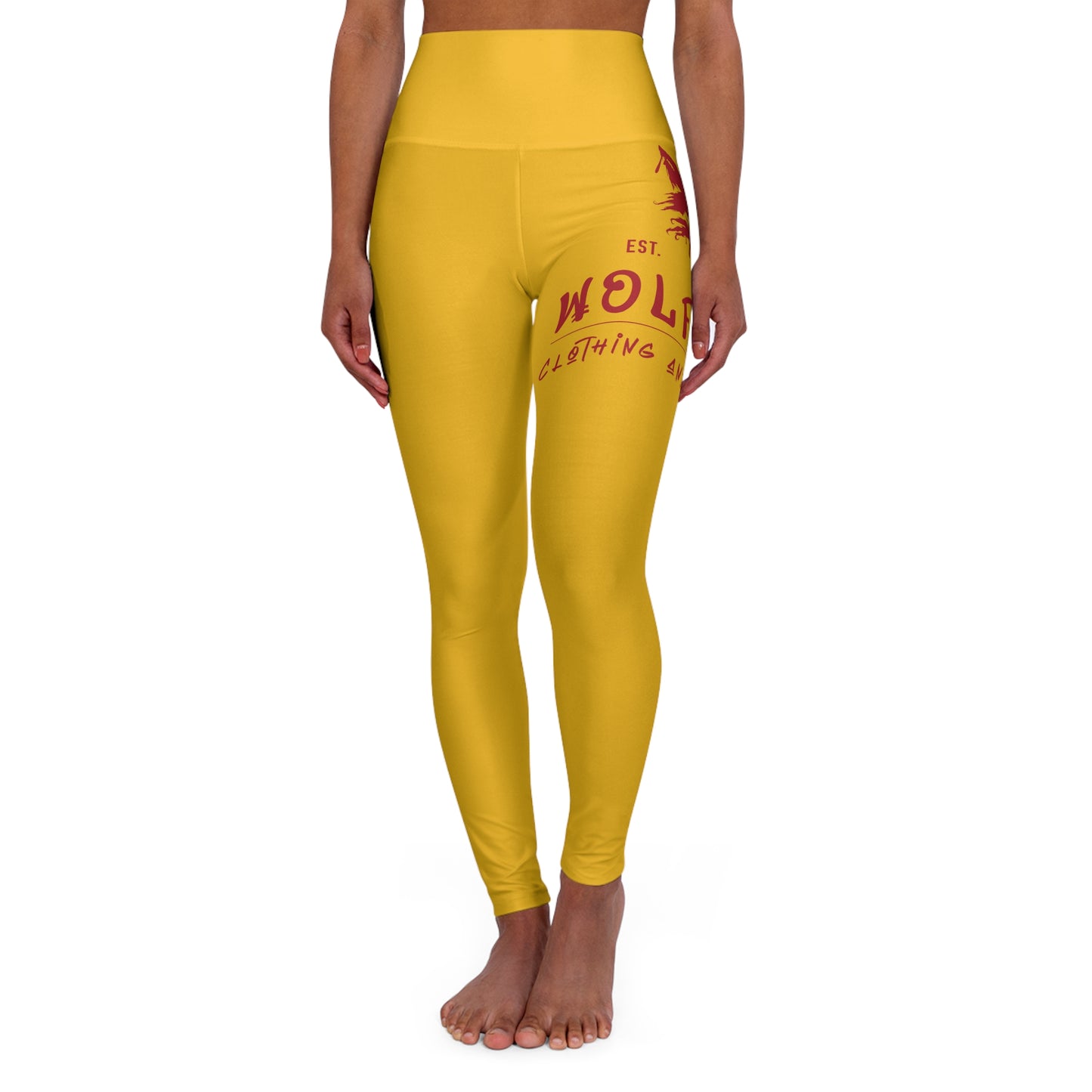 WOLFGANG High Waisted Yoga Leggings (AOP)