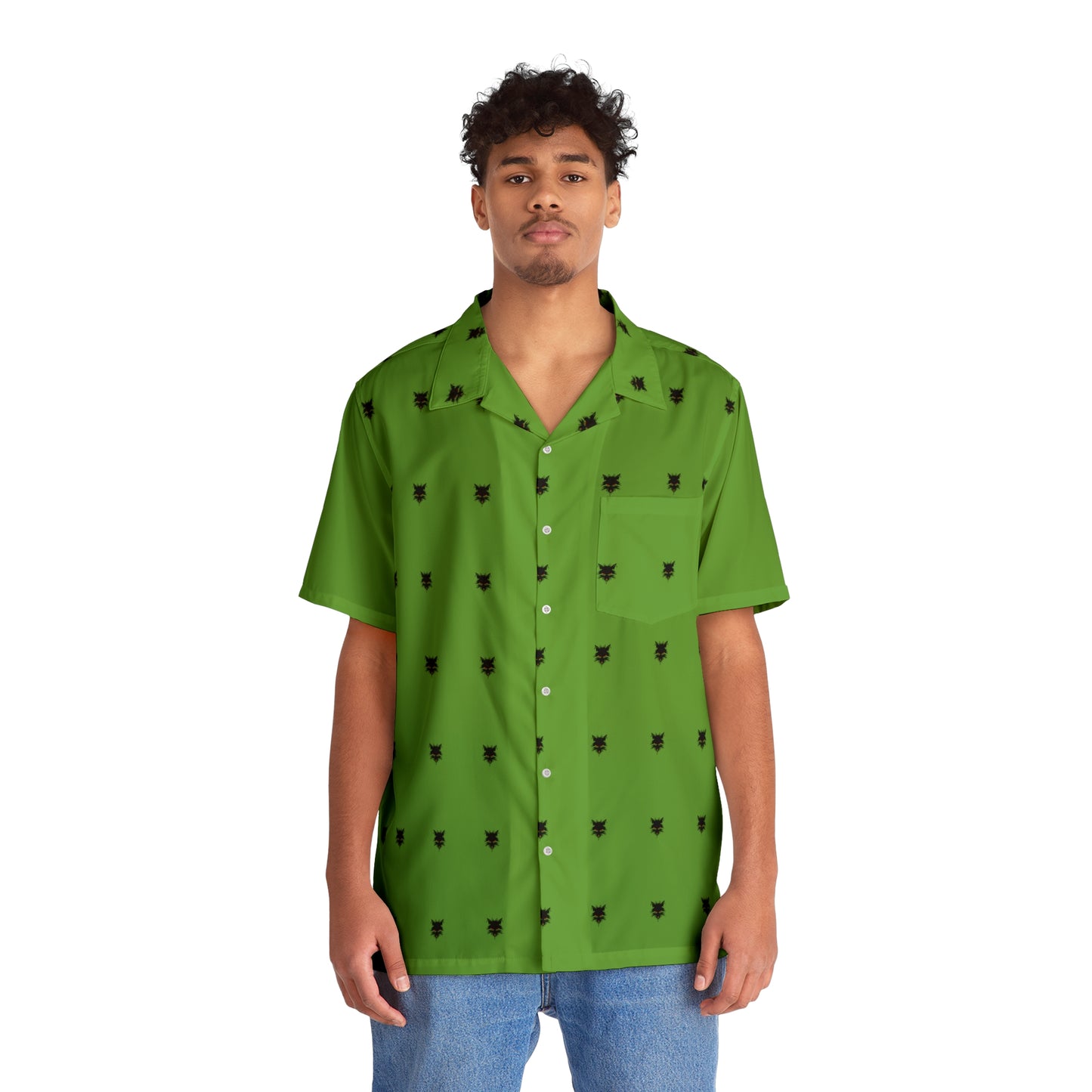 WOLFGANG Men's Hawaiian Shirt (AOP)