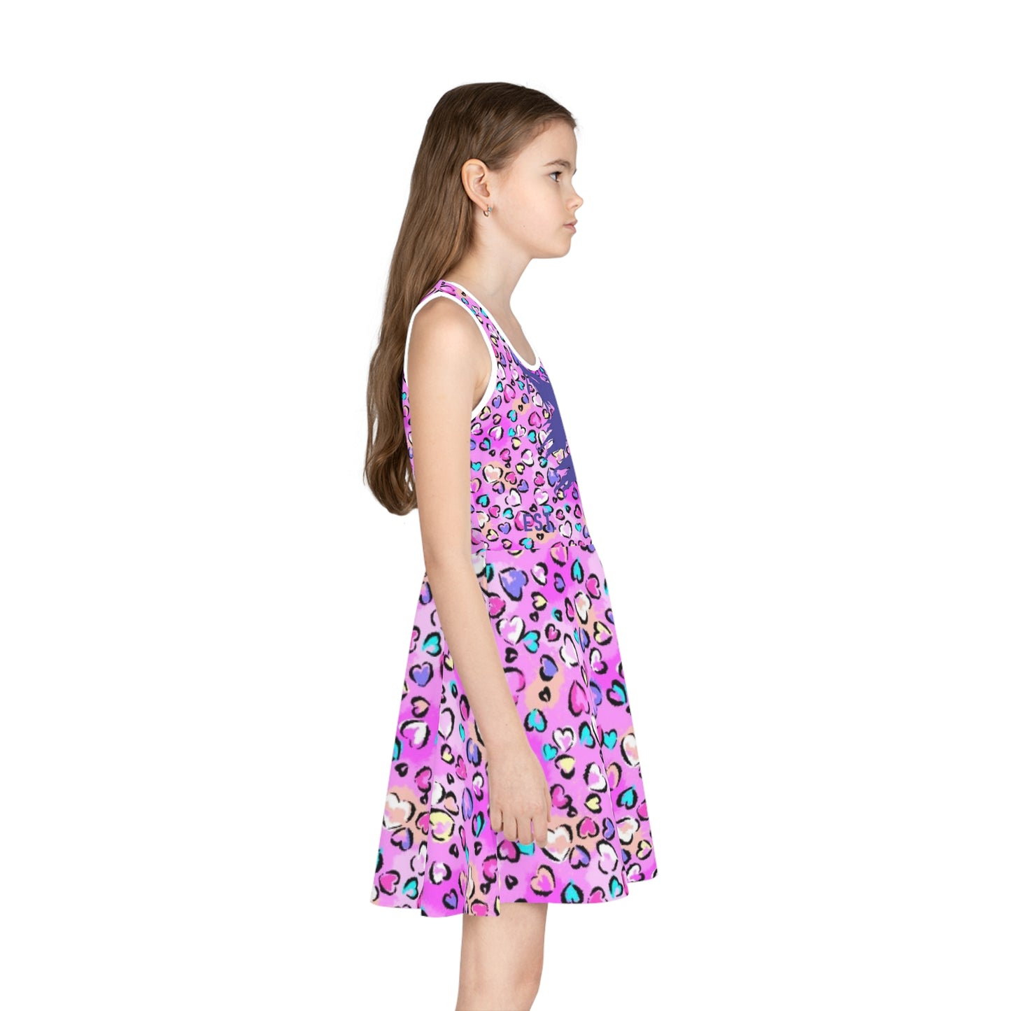 WOLFGANG Girls' Sleeveless (AOP) kids youth