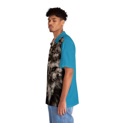 WOLFGANG Men's Hawaiian Shirt (AOP)