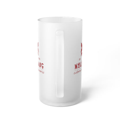 WOLFGANG Frosted Glass Beer Mug