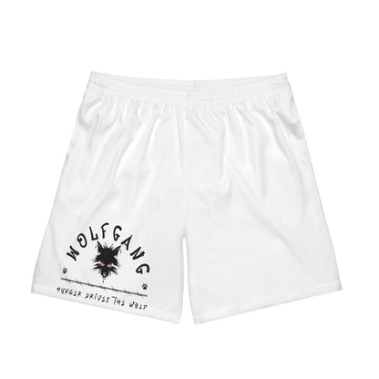 WOLFGANG Men's Elastic Beach Shorts (AOP)