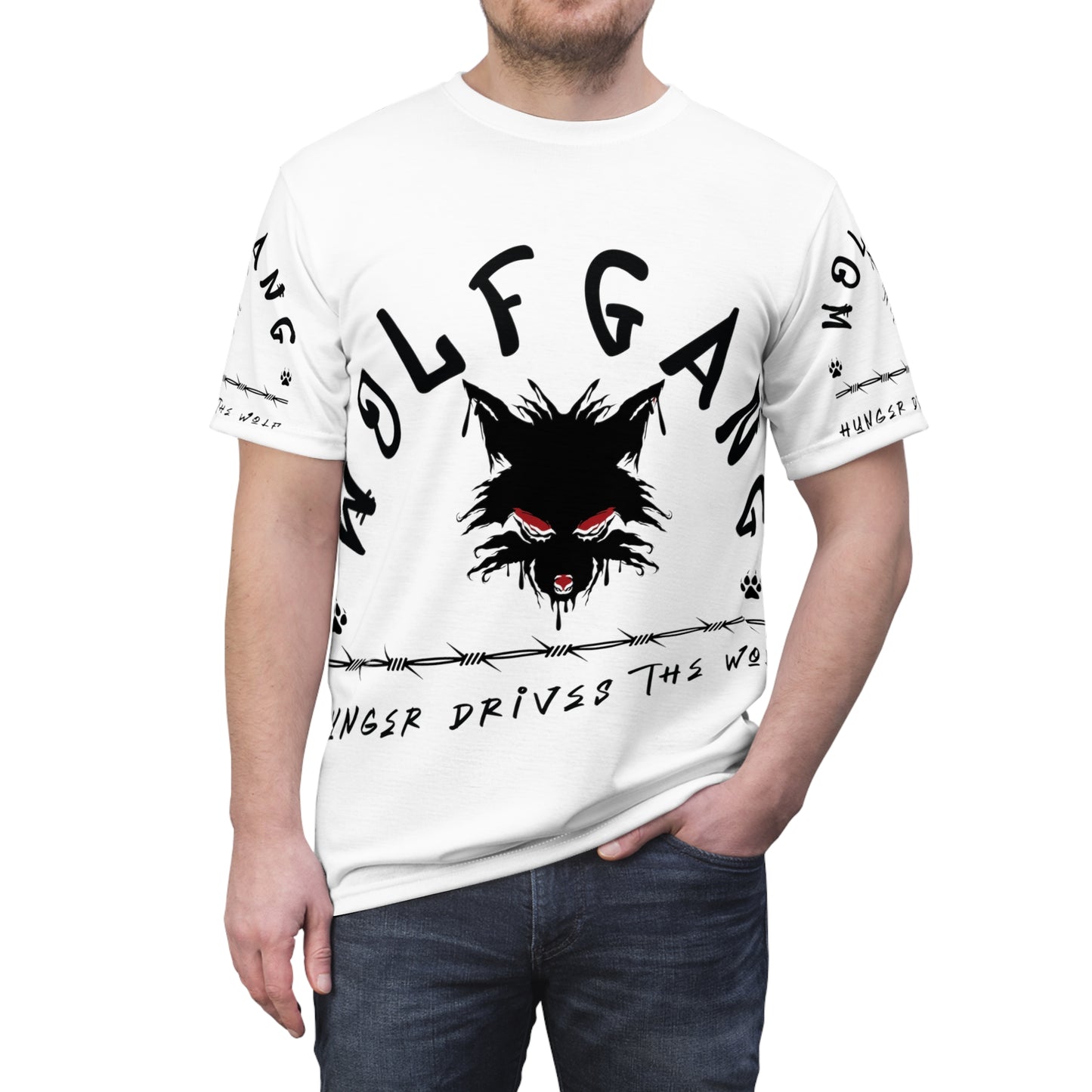 WOLFGANG Unisex Cut & Sew Tee (AOP)