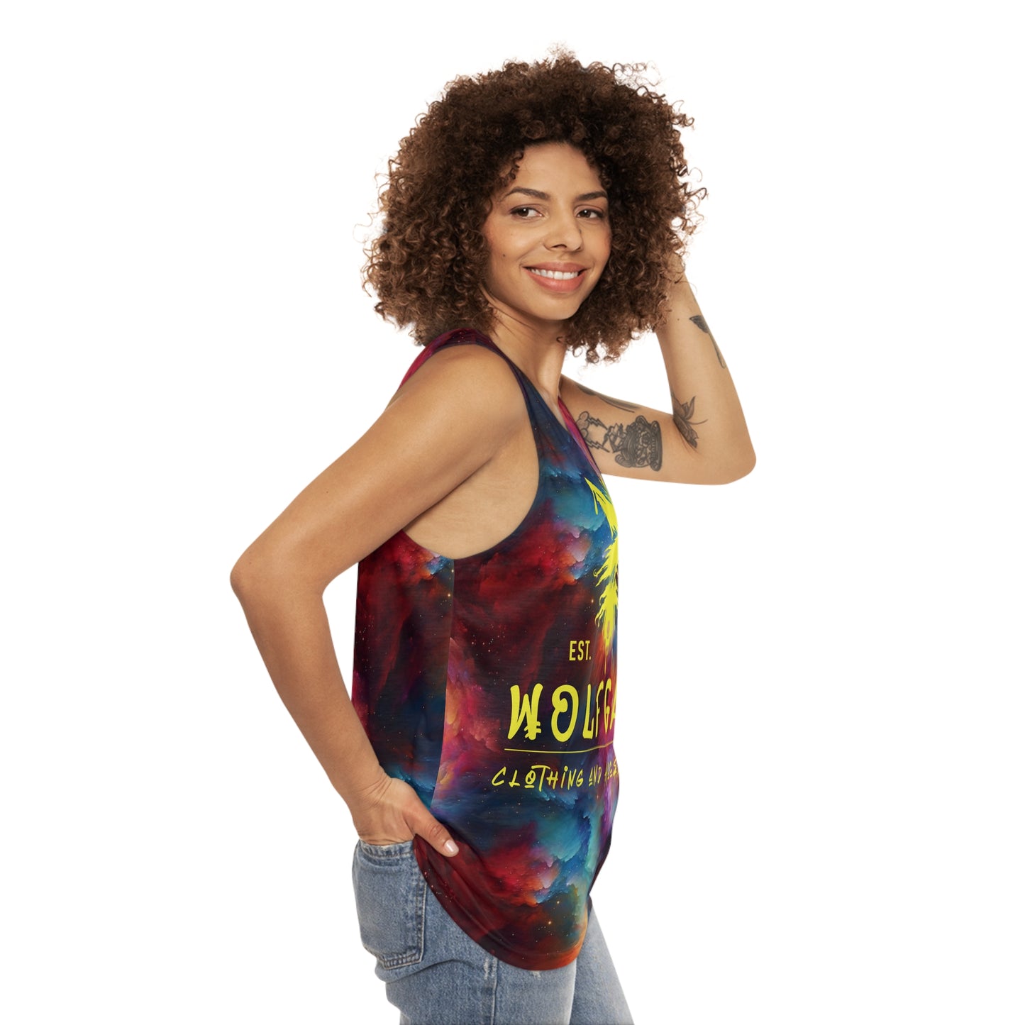 WOLFGANG Unisex Tank Top (AOP)