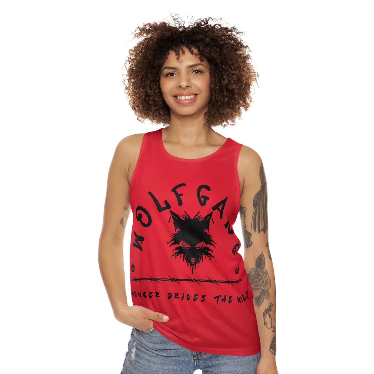 WOLFGANG Unisex Tank Top (AOP)