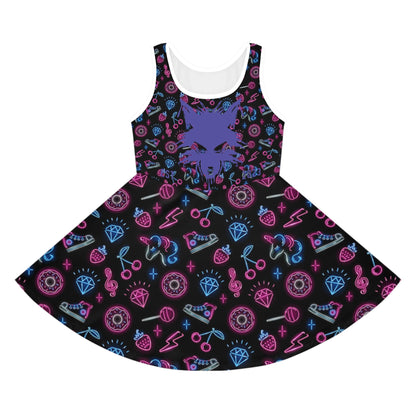 WOLFGANG Girls' Sleeveless  (AOP) kids youth