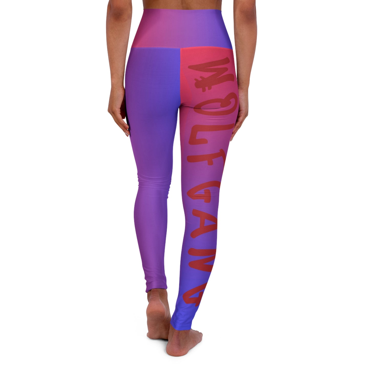 WOLFGANG High Waisted Yoga Leggings (AOP)