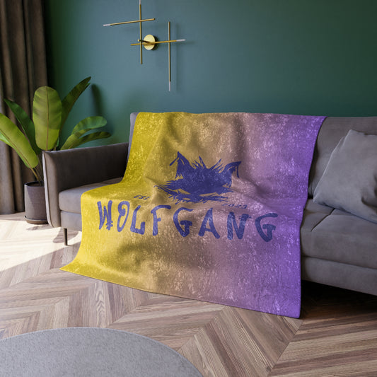 WOLFGANG Crushed Velvet Blanket