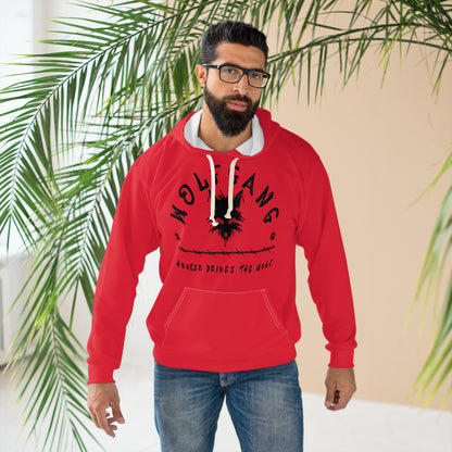 WOLFGANG Unisex Pullover Hoodie (AOP)