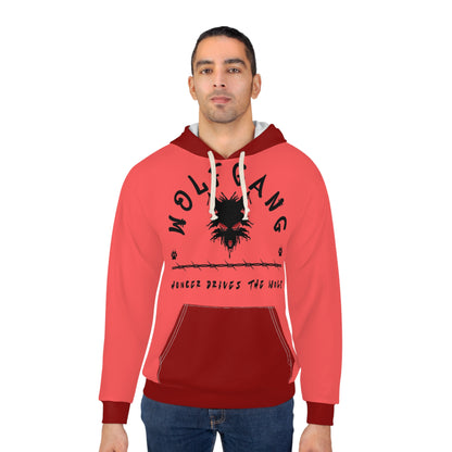 WOLFGANG Unisex Pullover Hoodie (AOP)