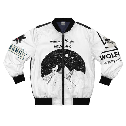 WOLFGANG Men's Bomber Jacket (AOP)