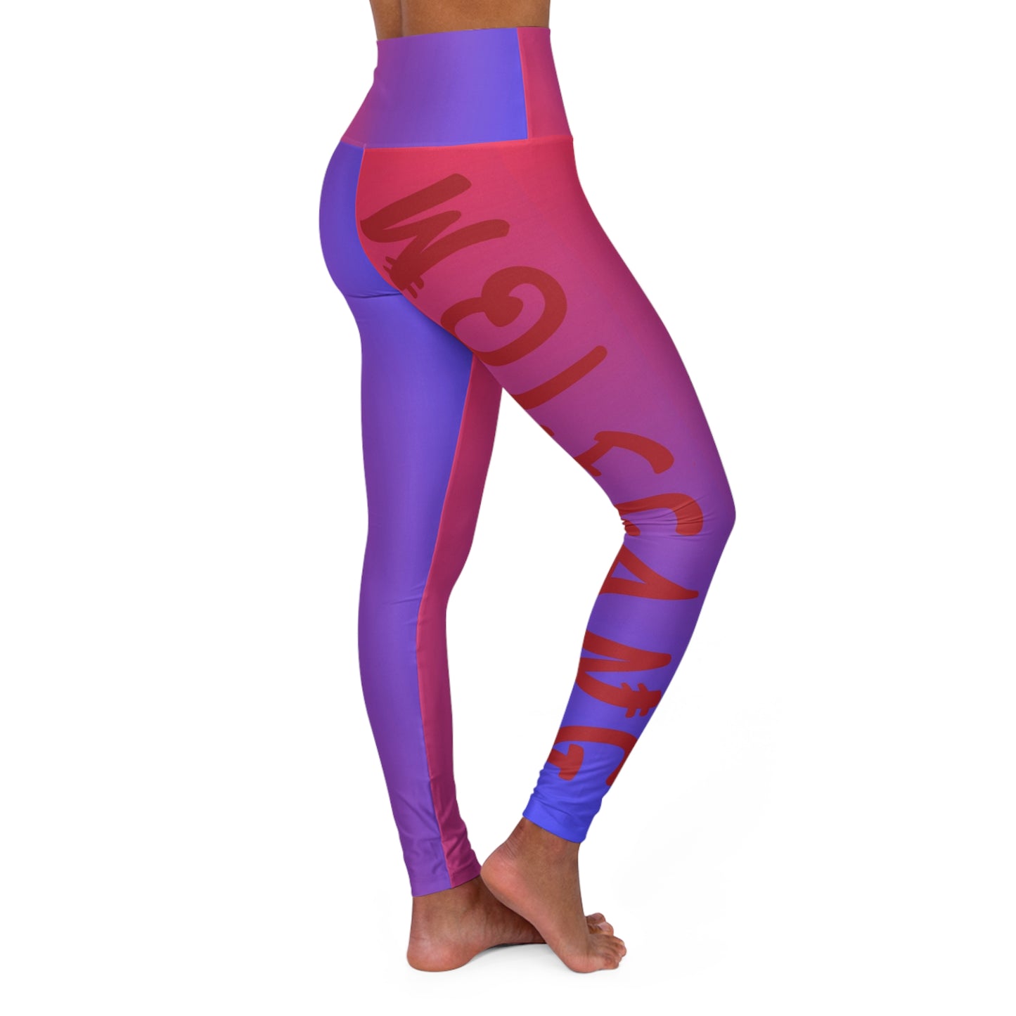 WOLFGANG High Waisted Yoga Leggings (AOP)