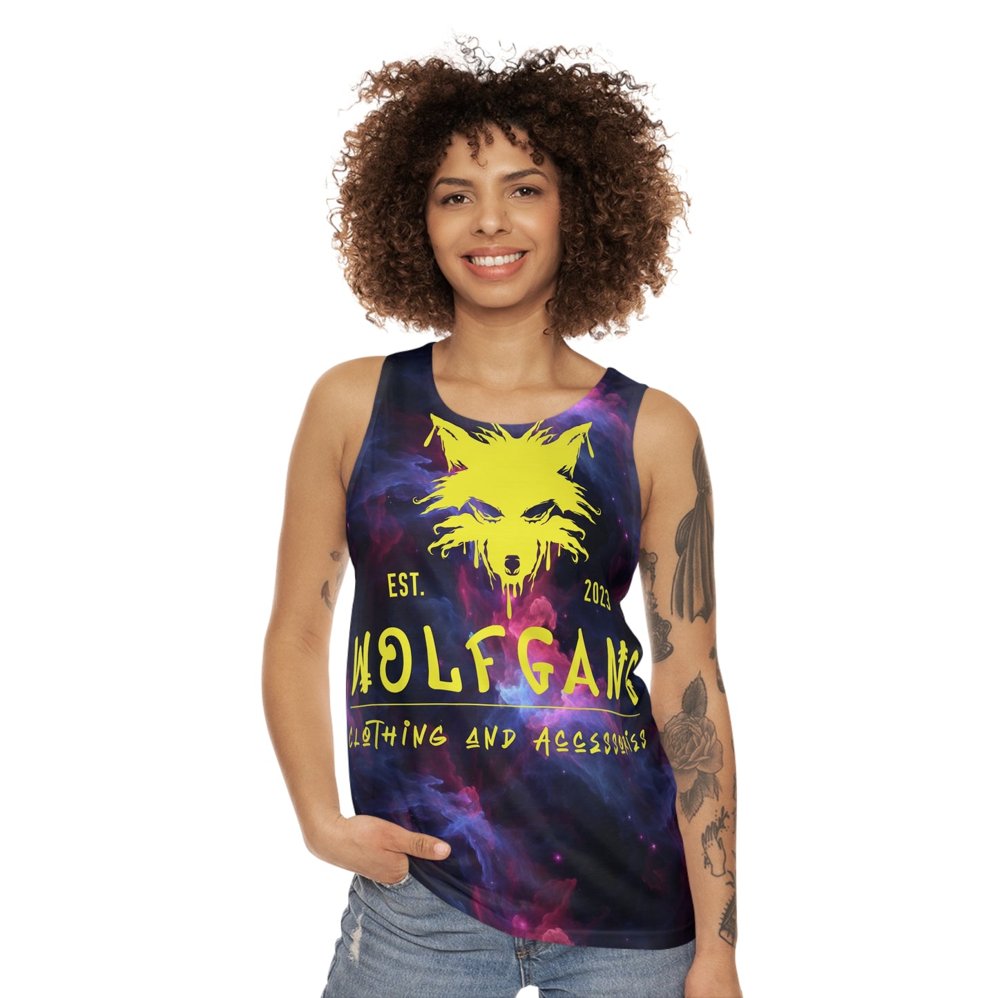 WOLFGANG Unisex Tank Top (AOP)