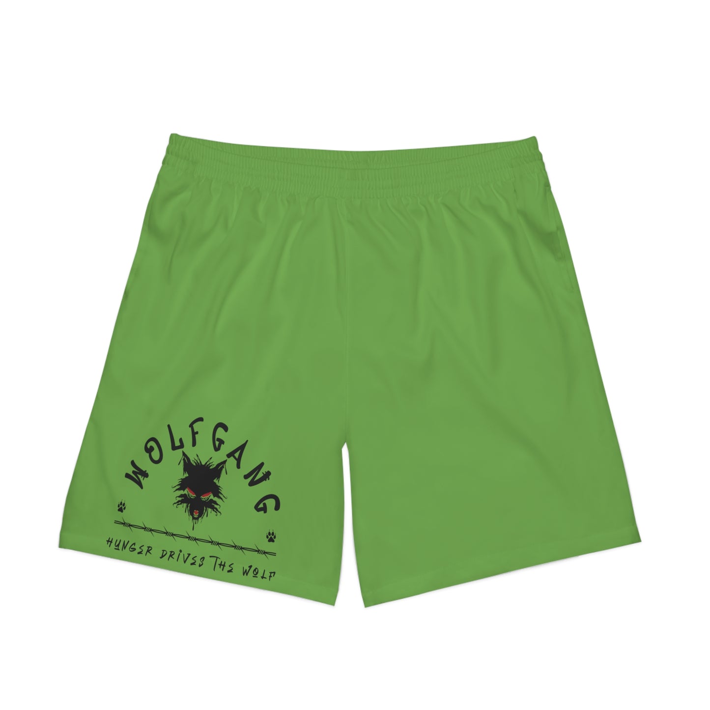 WOLFGANG Men's Elastic Beach Shorts (AOP)