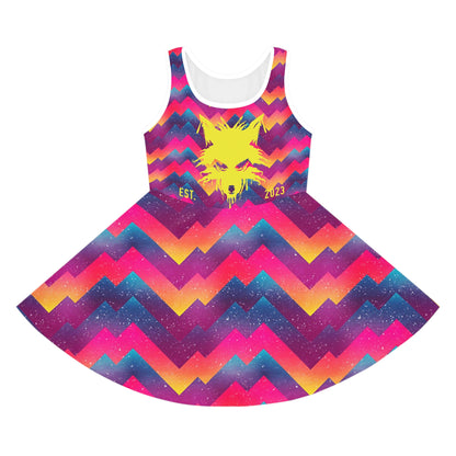 WOLFGANG Girls' Sleeveless (AOP) kids youth