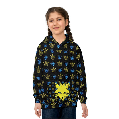 WOLFGANG Children's Hoodie (AOP)