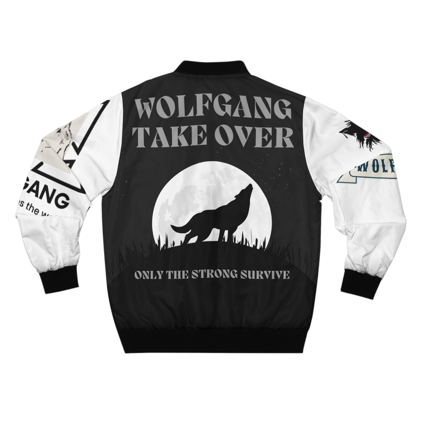 WOLFGANG Men's Bomber Jacket (AOP)