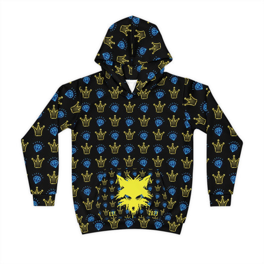 WOLFGANG Children's Hoodie (AOP)