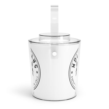 WOLFGANG Ice Bucket with Tongs