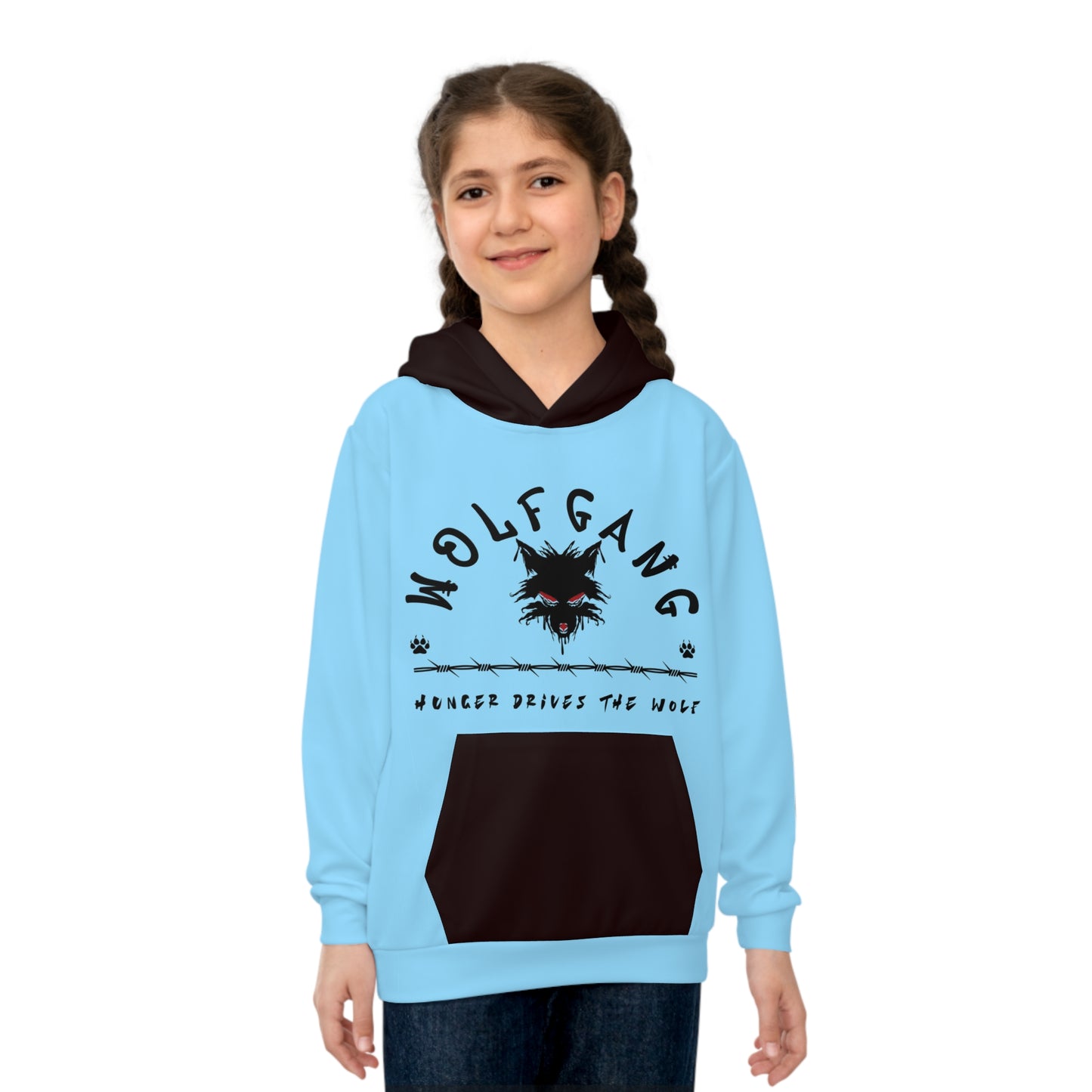 WOLFGANG Children's Hoodie (AOP)