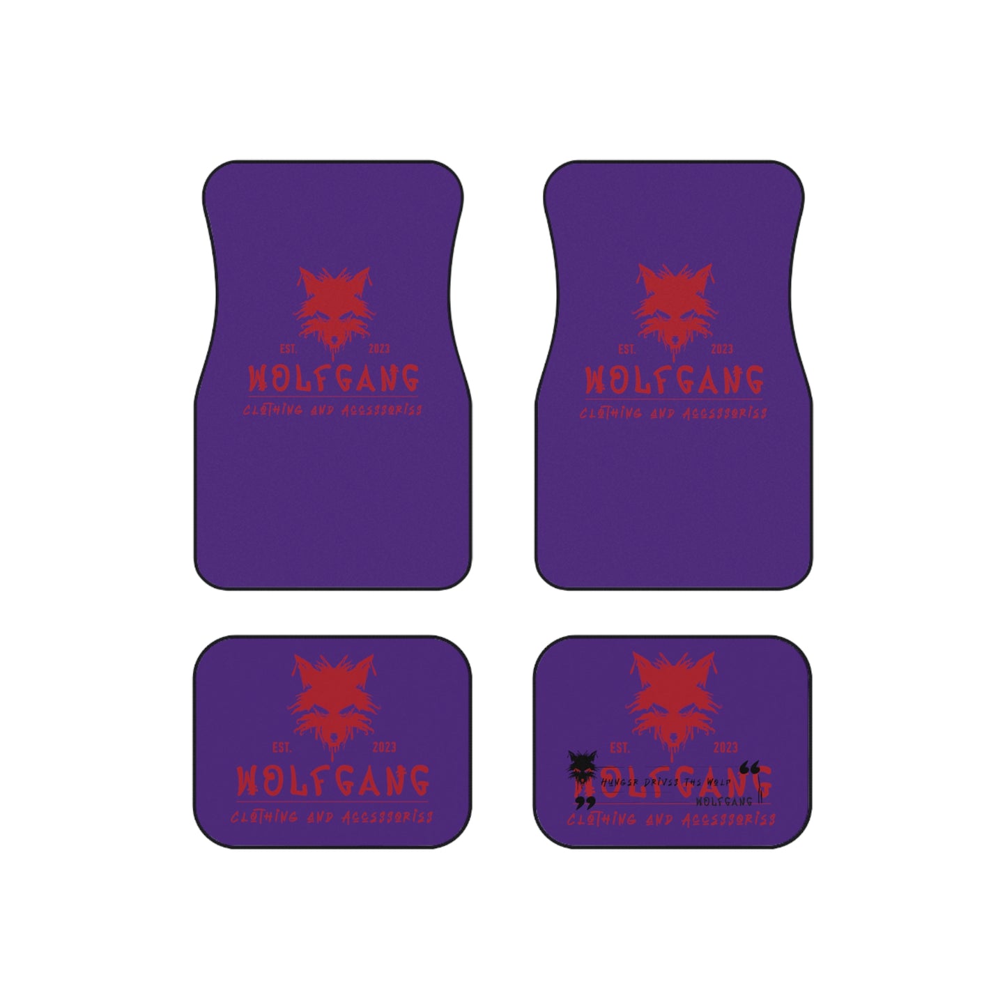 WOLFGANG Car Mats (Set of 4)