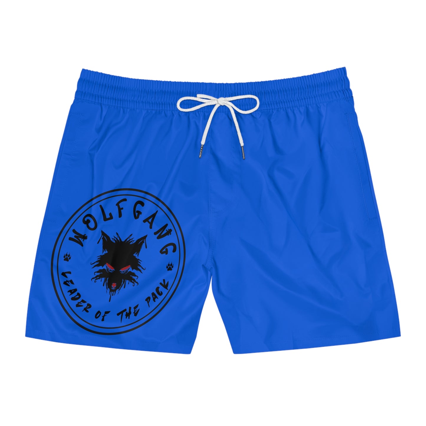 WOLFGANG Men's Mid-Length Swim Shorts (AOP)