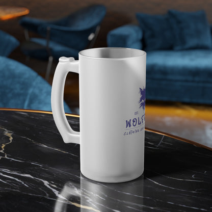 WOLFGANG Frosted Glass Beer Mug