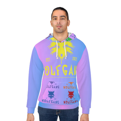 WOLFGANG Unisex Pullover Hoodie (AOP)