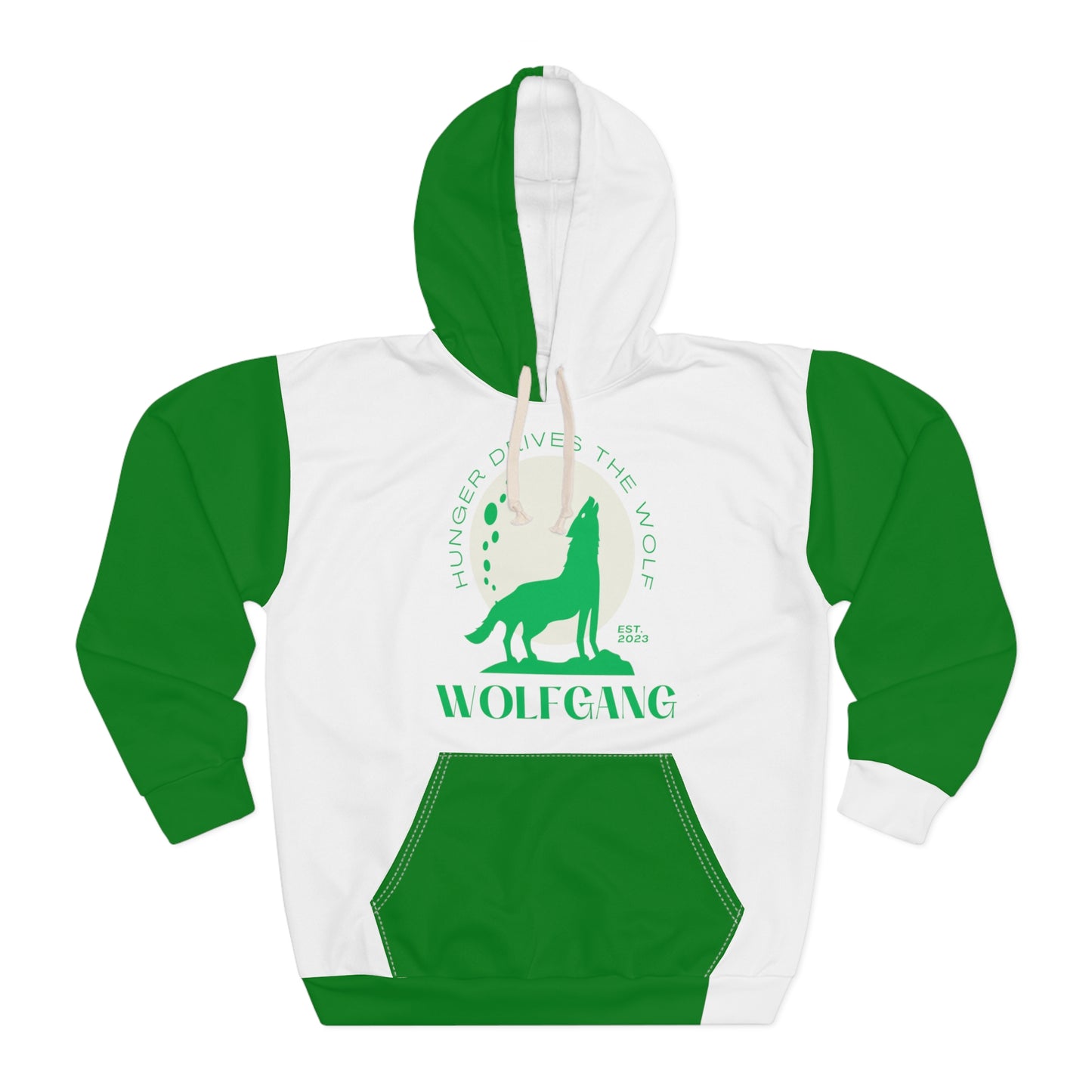 WOLFGANG Unisex Pullover Hoodie (AOP)