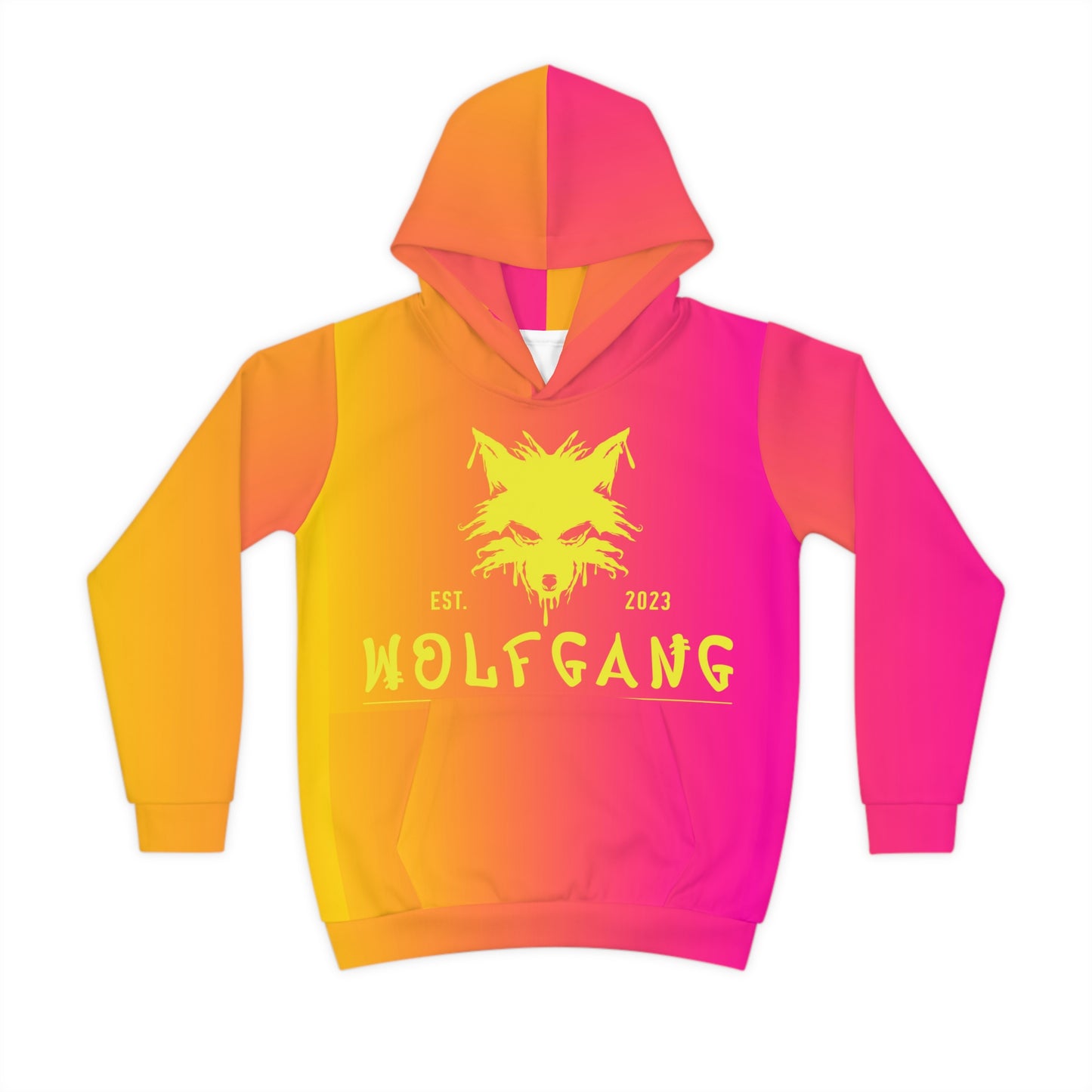 WOLFGANG Children's Hoodie (AOP)