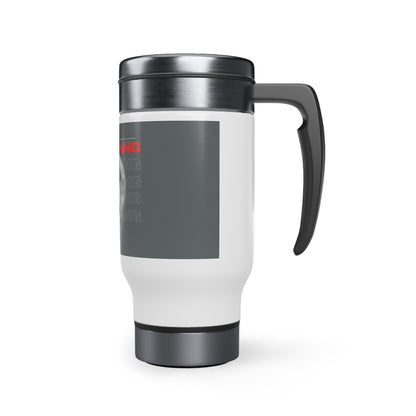 WOLFGANG Stainless Steel Travel Mug with Handle, 14oz