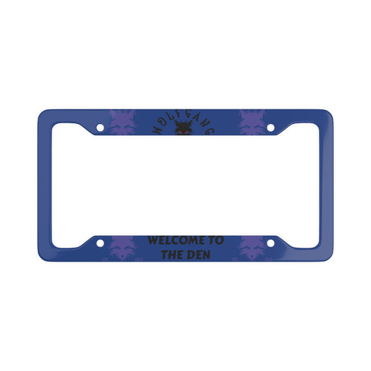 WOLFGANG License Plate Frame