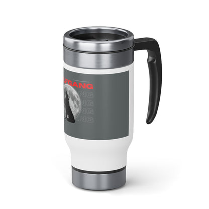 WOLFGANG Stainless Steel Travel Mug with Handle, 14oz