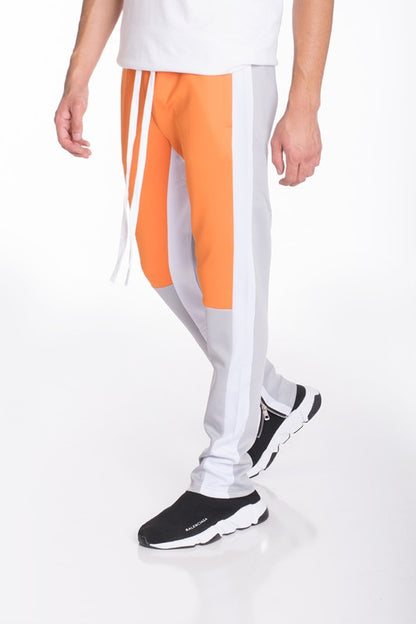 COLOR BLOCK TRACK PANTS