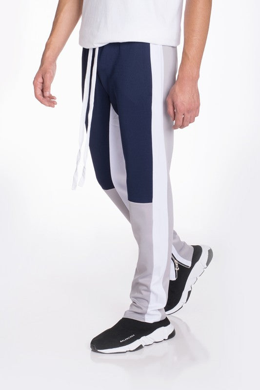 COLOR BLOCK TRACK PANTS