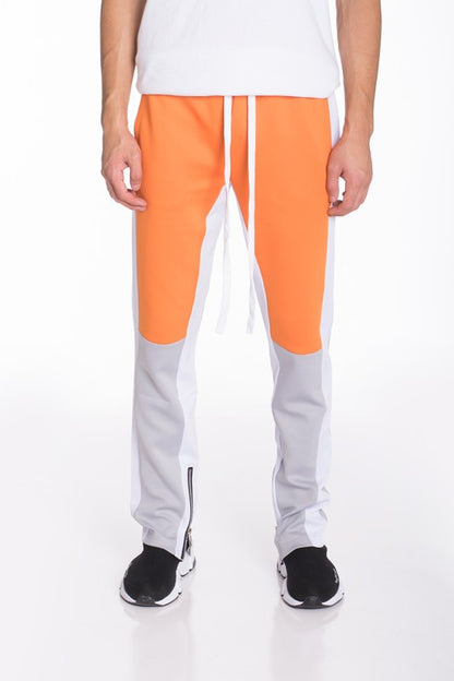 COLOR BLOCK TRACK PANTS