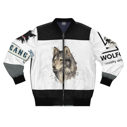 WOLFGANG Men's Bomber Jacket (AOP)