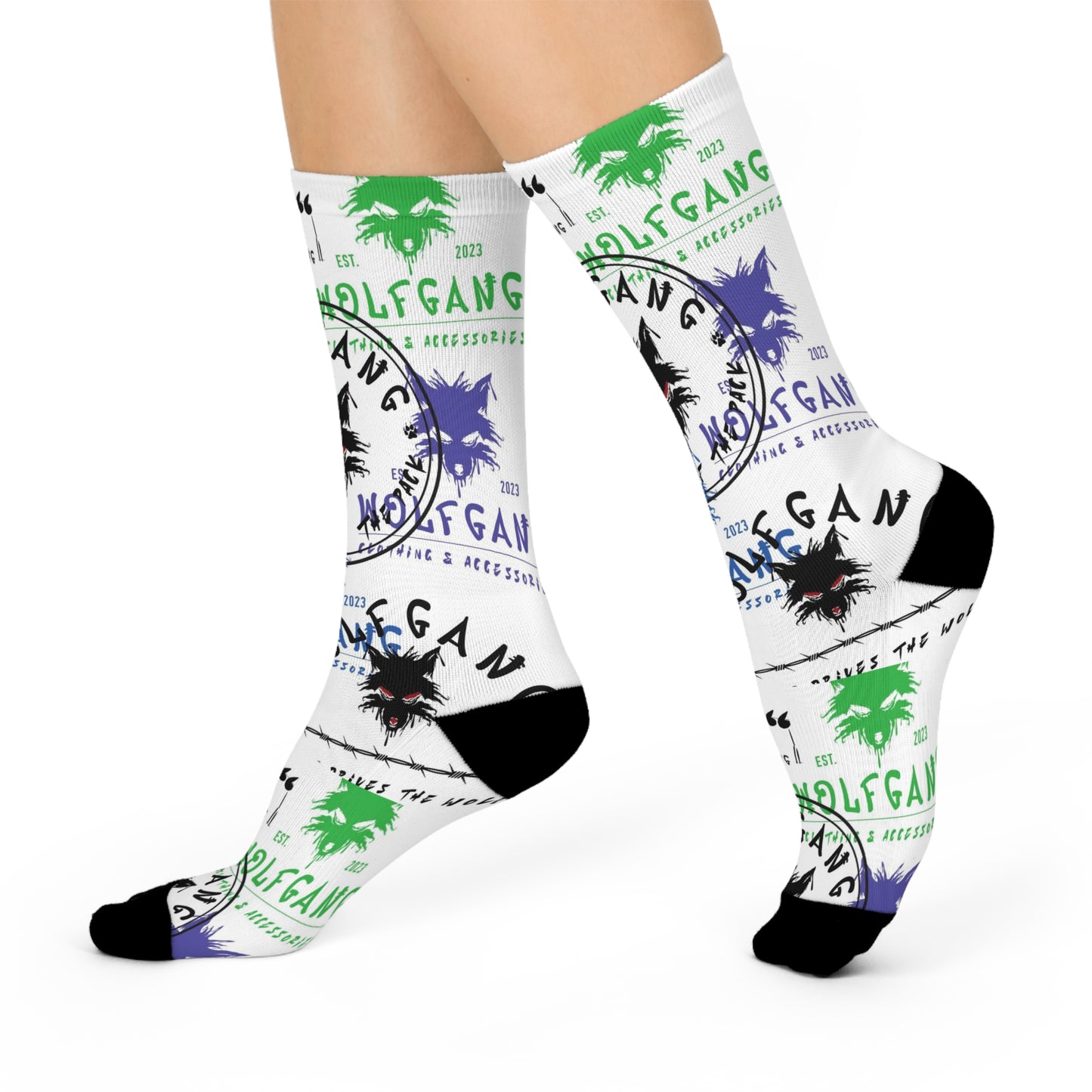 WOLFGANG Cushioned Crew Socks