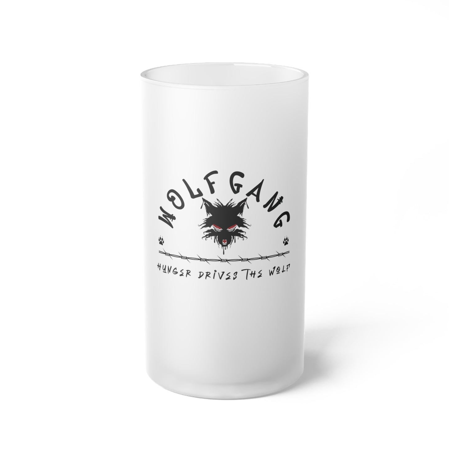 WOLFGANG Frosted Glass Beer Mug