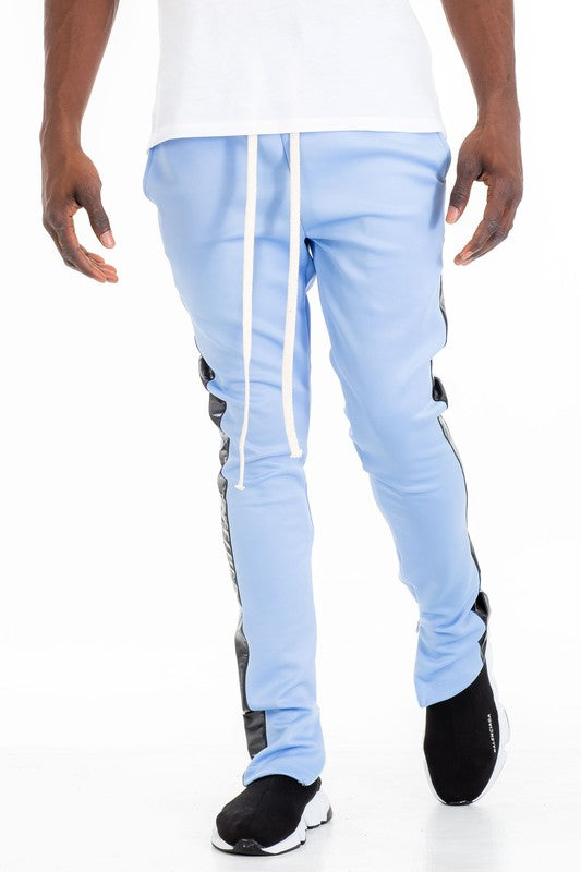 Leather Tape Track Pants MEN'S