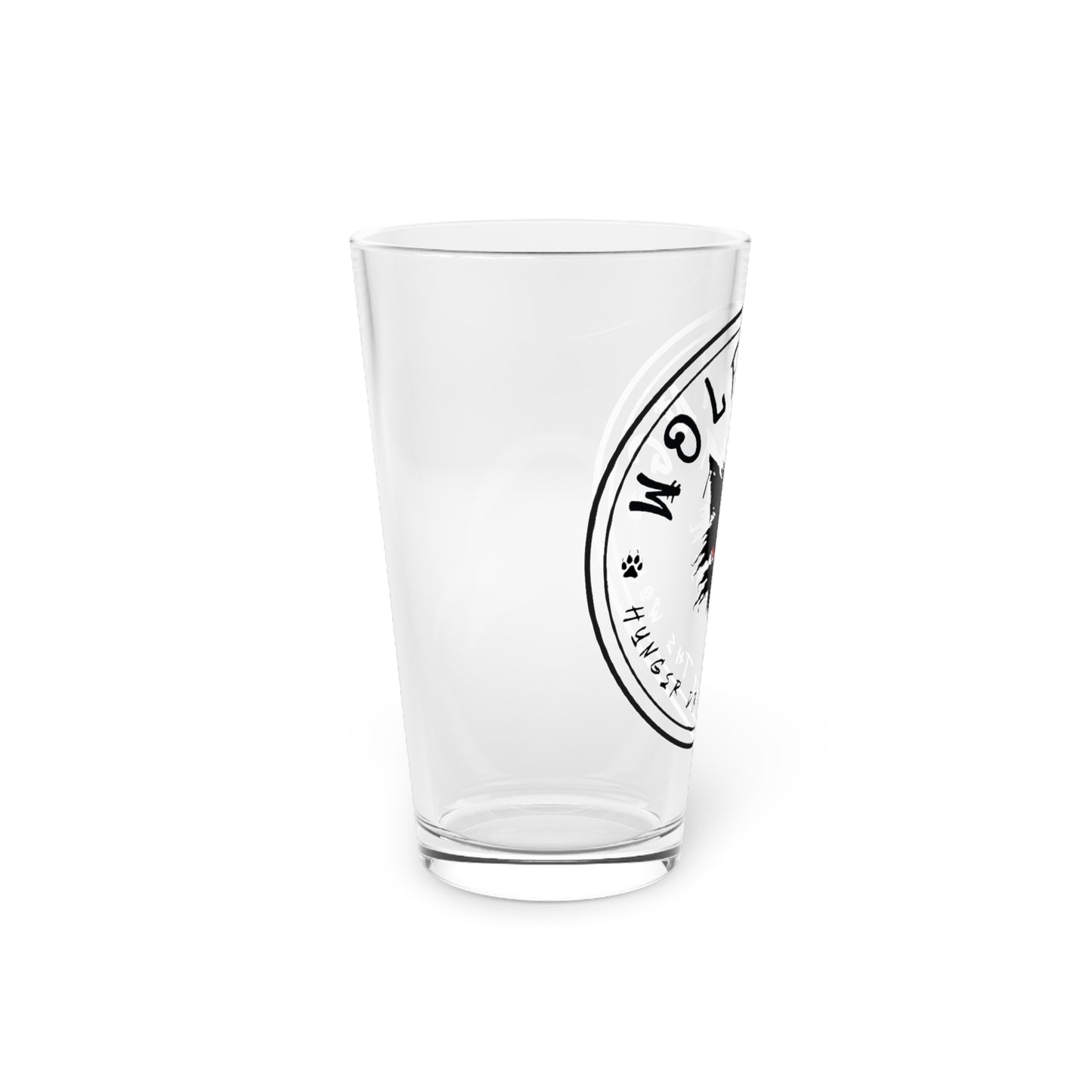 Wolfgang Pint Glass, 16oz