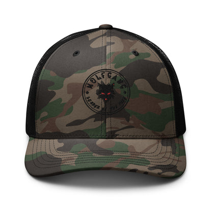 WOLFGANG Camouflage trucker hat