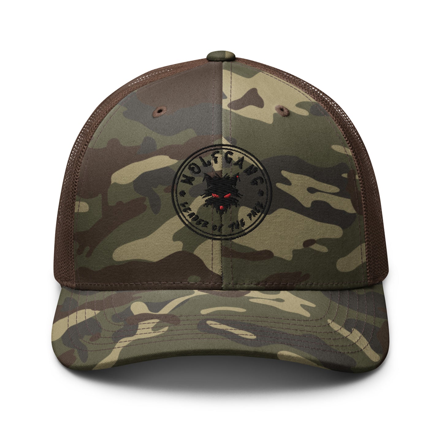 WOLFGANG Camouflage trucker hat